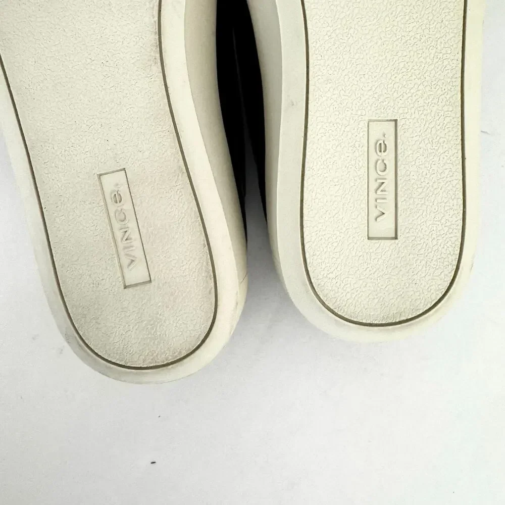 Vince Ghita Croc-Embossed Slip-On Loafer Sneakers Leather Green/White | 8M